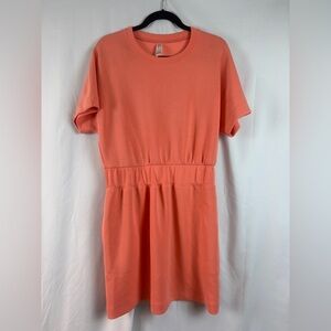 SPANX Coral AirEssentials MIDI Dress Large‎